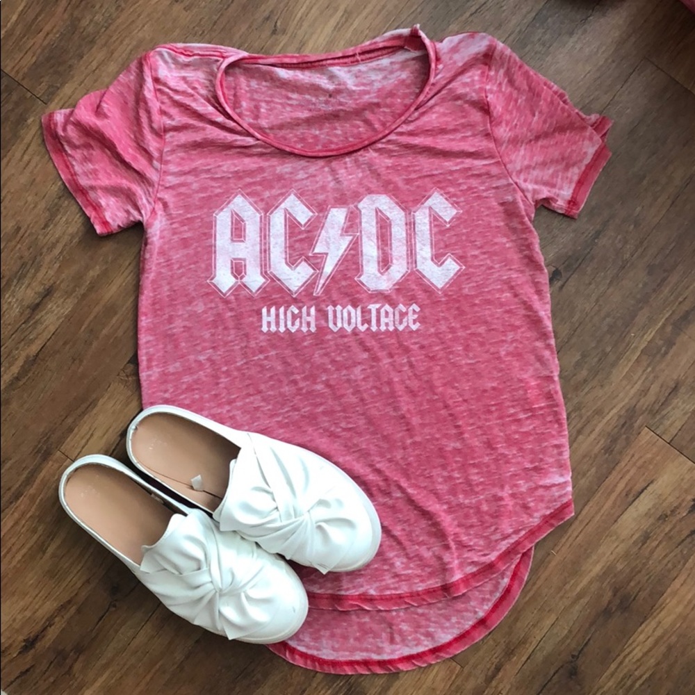 Women’s AC/DC high voltage t Shirt - Picture 1 of 3